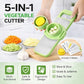 5 in 1 Vegetable Cutter & Slicer | Multifunction Kitchen Chopper