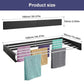 Wall Mounted Foldable Clothes Drying Rack – Space Saving Laundry Hanger