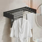 Wall Mounted Foldable Clothes Drying Rack – Space Saving Laundry Hanger