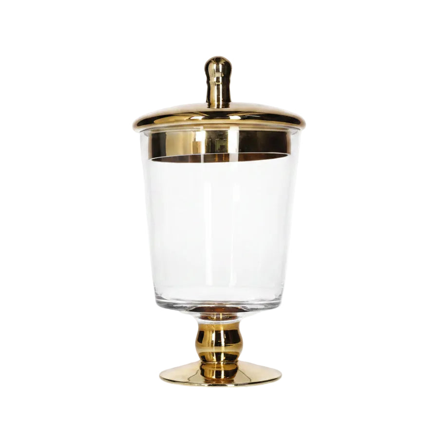 Premium Glass Storage Jar – 24cm Elegant Kitchen & Pantry Organizer