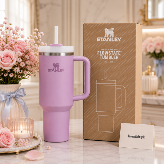 Stanley Quencher H2.0 Tumbler Mug – Light Purple 40oz