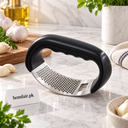 Heavy Duty Garlic Crusher and Press for Quick, Easy Kitchen Preparation
