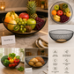Metal Wire Fruit Basket – Modern Kitchen Fruit Bowl