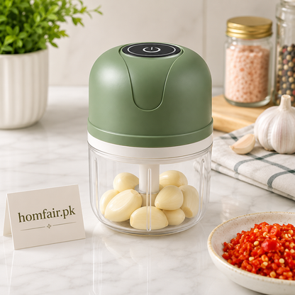 Premium Wireless Electric Mini Garlic Chopper & Food Processor