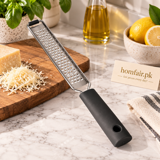 Danny Home Elegant Cheese Grater – 33.5cm Premium Kitchen Tool for Cheese & Vegetable Preparation