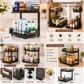 2-Tier Under Sink Organizer Sliding Pull-Out Storage Rack for Kitchen & Bathroom