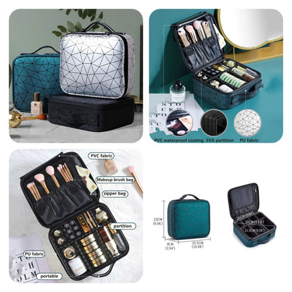 Portable Makeup Organizer Travel Case Waterproof Cosmetic Storage Bag