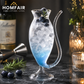 Melbify Cocktail Glass 340ML Unique Sipper for Stylish Cocktails