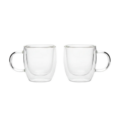 Double-W Mug 300ml 2-Piece Set – Premium Tea & Coffee Drinkware