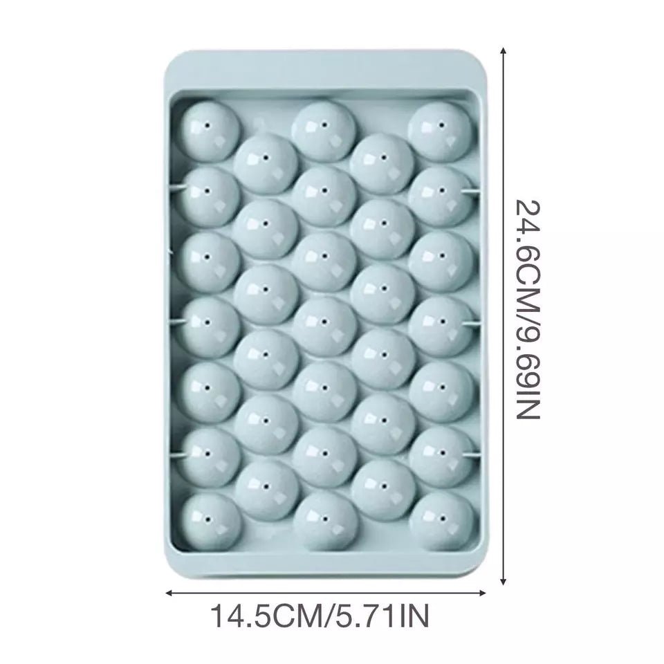 Ball Shape Silicone Ice Tray for Easy Homemade Ice and Chilled Drinks