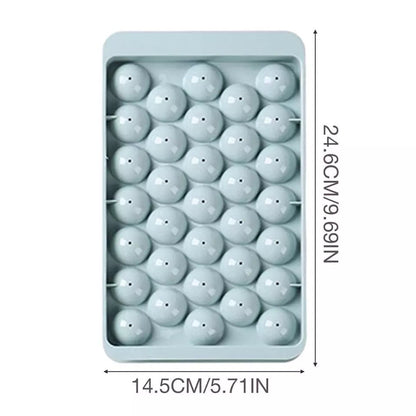 Ball Shape Silicone Ice Tray for Easy Homemade Ice and Chilled Drinks