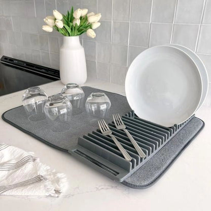 Water-Resistant Dish Drying Mat for Fast, Clean Drying