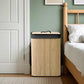 Luxury Foldable Bamboo Laundry Hamper with Lid