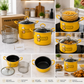 Premium Deep Fryer Pot with Fry Basket & Glass Lid – Multi-Purpose Cooking Pot