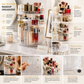 360° Rotating Makeup Organizer Premium Acrylic Cosmetic Storage