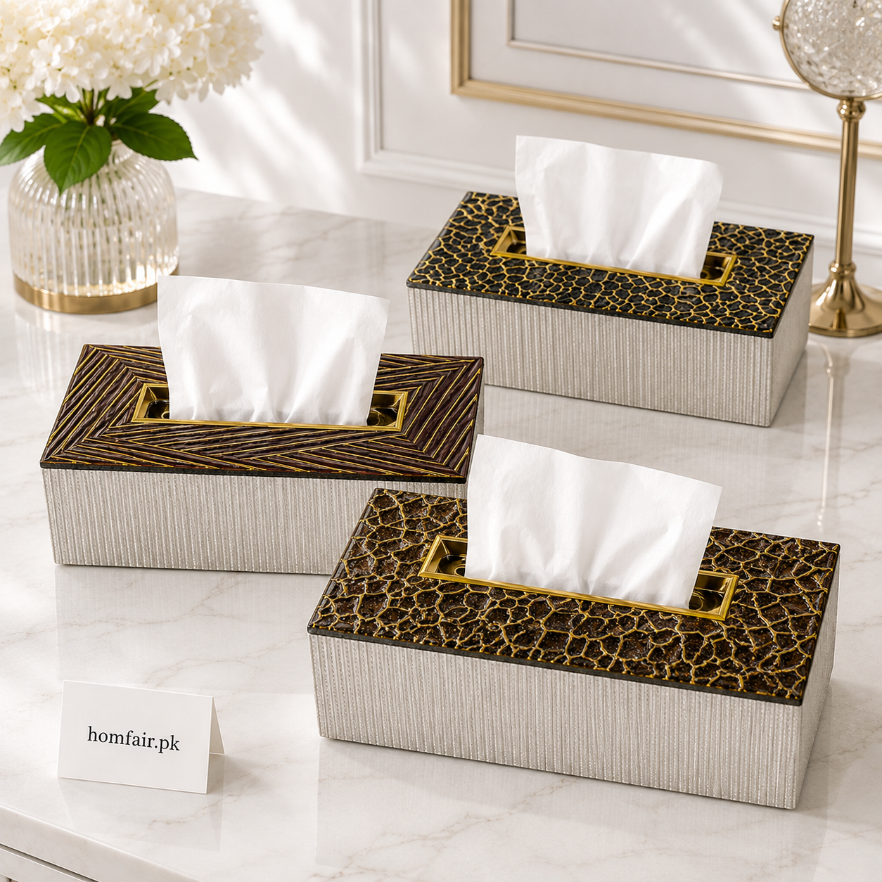 Plastic Tissue Box Texture – Decorative Tissue Holder