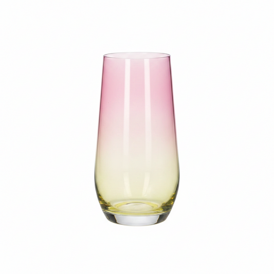 Danny Home Premium 6-Piece Glass Set 550ml for Elegant Everyday Dining & Kitchen Use