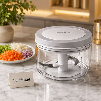 Premium Manual Food Chopper – Multi-Purpose Vegetable Cutter & Garlic Chopper