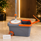 360° Spin Mop Bucket Cleaning System with Wheels