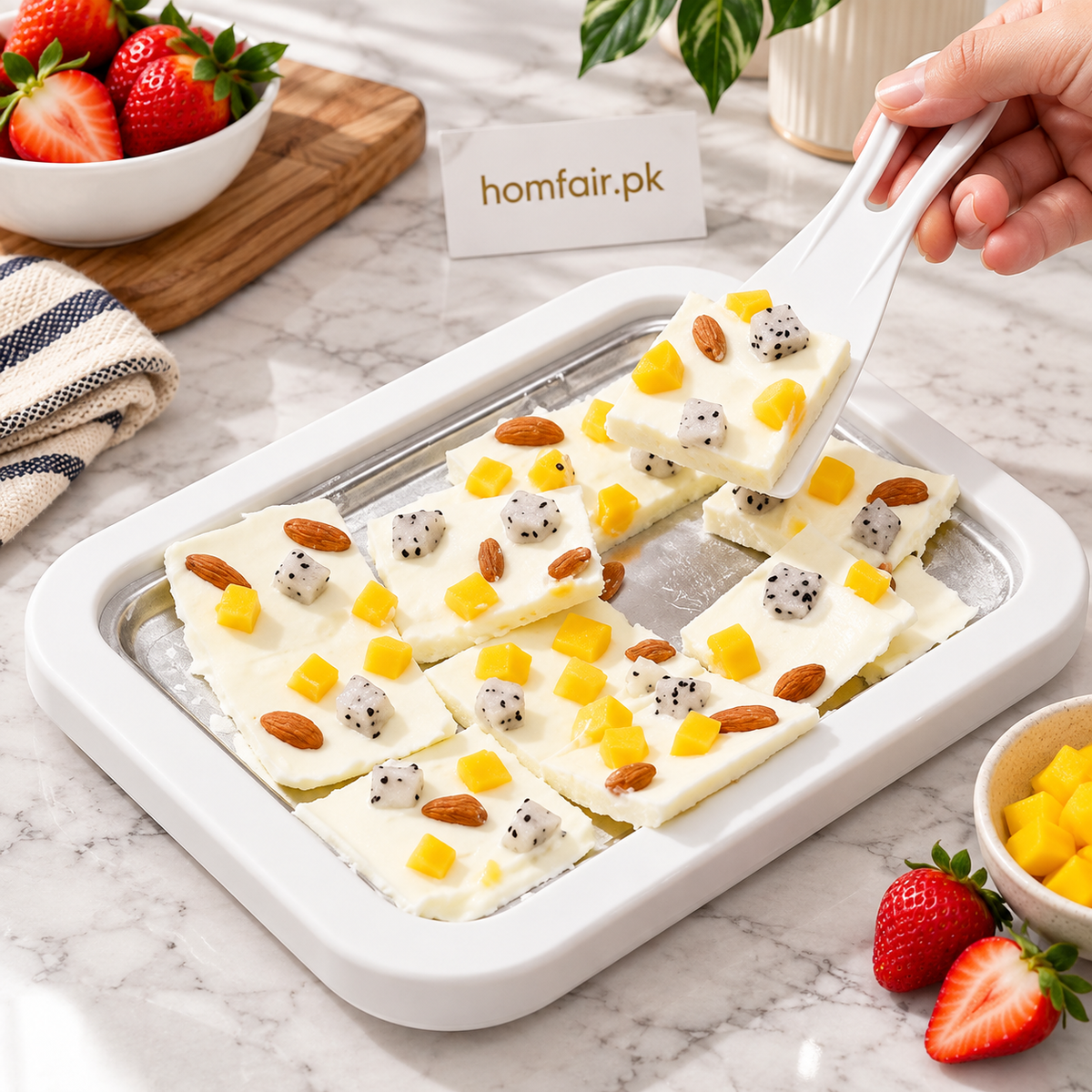 Handmade Ice Cream Maker for Homemade Frozen Desserts