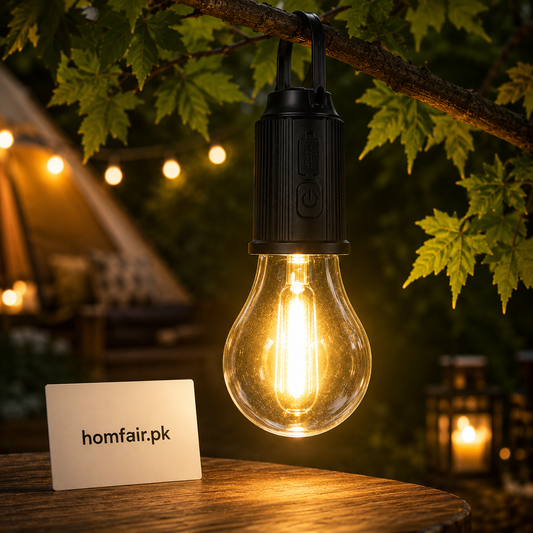 Rechargeable LED Camping Bulb Lamp Portable Hanging Outdoor Light