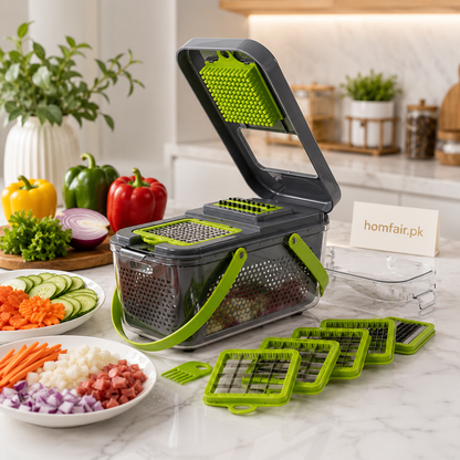 22-in-1 Multifunctional Vegetable Chopper & Food Slicer