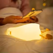 Cute Duck Night Light with Soft Glow