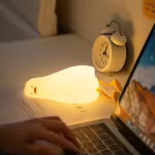 Cute Duck Night Light with Soft Glow