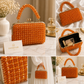 Luxury Handmade Crystal Beaded Clutch Bag