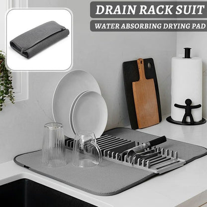 Water-Resistant Dish Drying Mat for Fast, Clean Drying