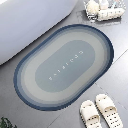 5 Shade Bathroom Mat for Home Entrance Non-Slip Door Mat for Indoor & Outdoor Use