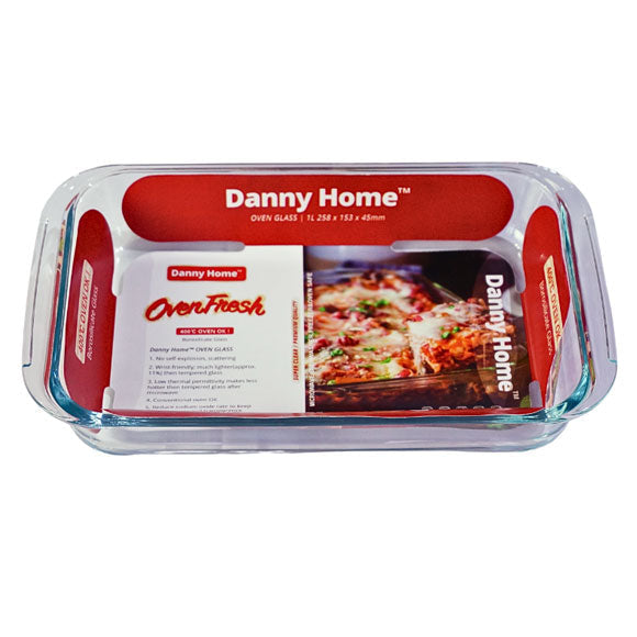 Danny Home Premium 2-Piece Baking Pan Set with 1.6L & 3L Capacities