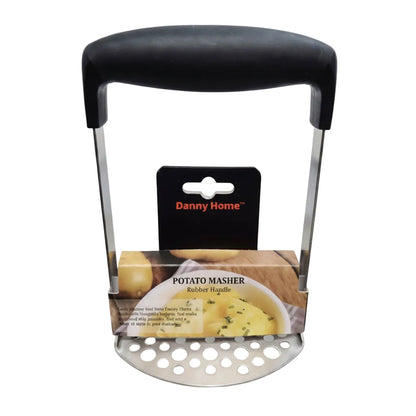 Premium Stainless Steel Potato Masher 11.7 × 17.8cm – Durable Multi-Purpose Kitchen Tool