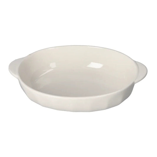 Danny Home Grand 14-Inch Porcelain Ovenware Roasting & Baking Dish for Family-Size Meals
