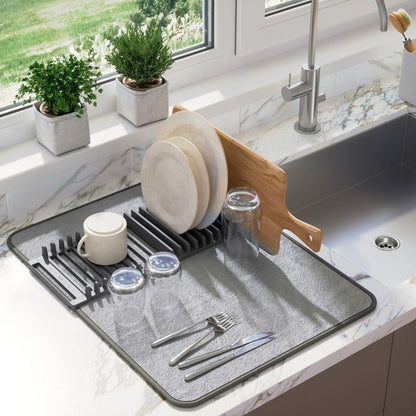 Water-Resistant Dish Drying Mat for Fast, Clean Drying