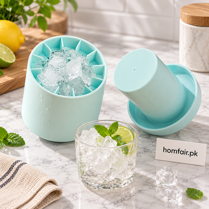Creative Silicone Ice Cube Maker Mold for Fun Homemade Ice Shapes