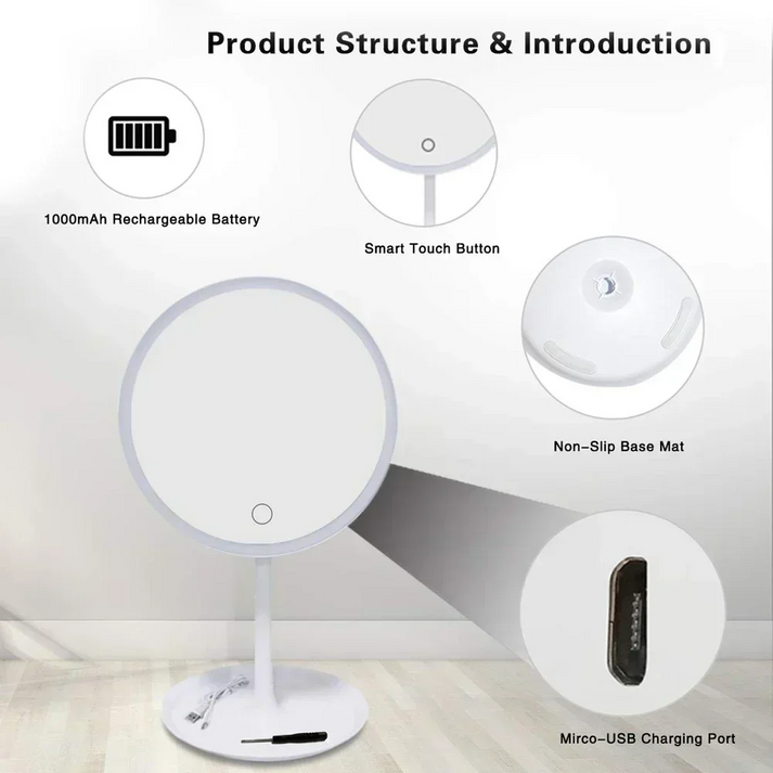 Makeup Mirror with LED Light