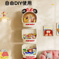 Disney-Inspired 4-Tier Kids Storage Organizer with Flip-Top Cabinet