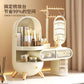 Dustproof Dressing Table Jewelry Storage Box with Drawers Elegant Organizer for Accessories