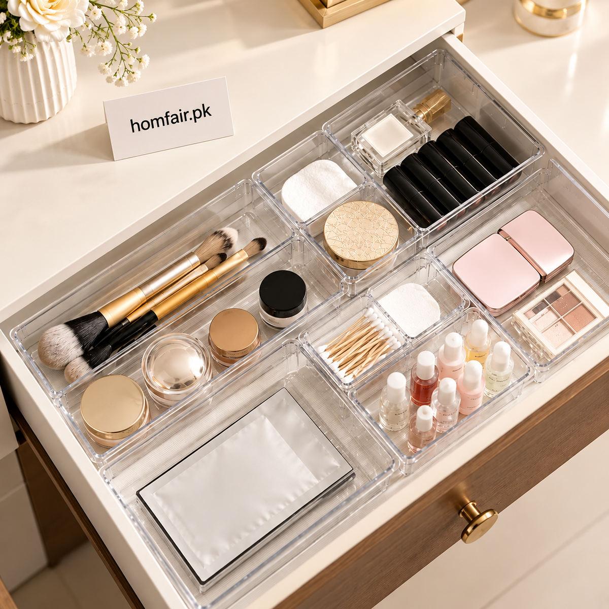 Transparent Drawer Organizer – Clear Multipurpose Storage Box