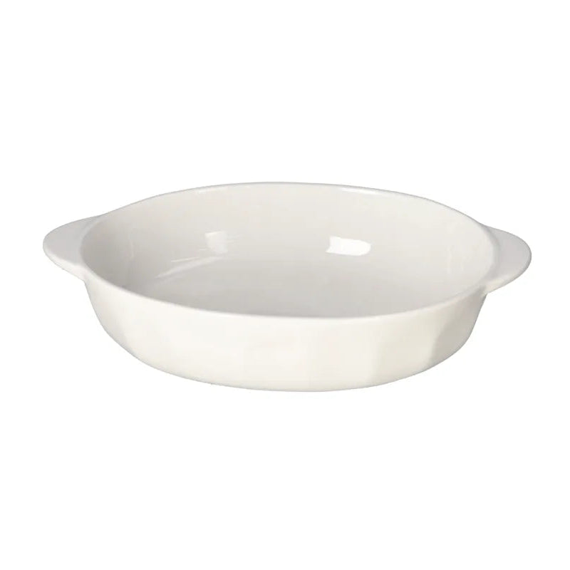Danny Home Refined 10.25-Inch Porcelain Ovenware Roasting Dish for Baking, Roasting & Serving