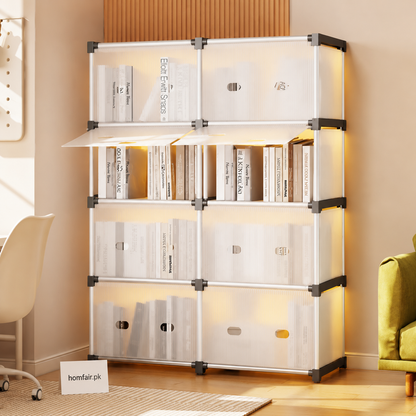 Premium Foldable Dustproof Storage Cabinet Rack