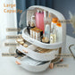 Premium Ecoco Dustproof Cosmetic Organizer Elegant Makeup Storage Box |