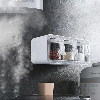 Ecoco Wall Mounted Premium Quality Spice Box