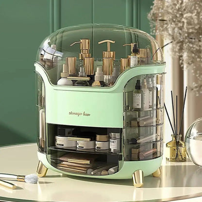Luxury Cosmetic Organizer Elegant Vanity & Desktop Storage Box