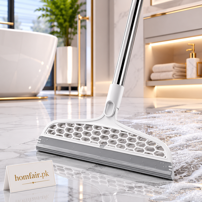 Bathroom Water Wiper & Multi-Surface Cleaning Tool