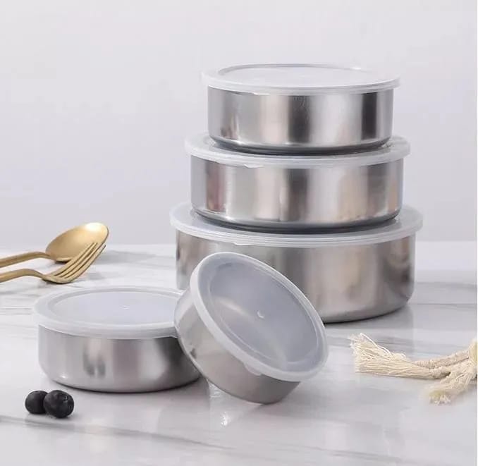 5 pcs Stainless Steel Bowl set