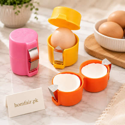 Premium Egg Cracker & Egg Separator Tool