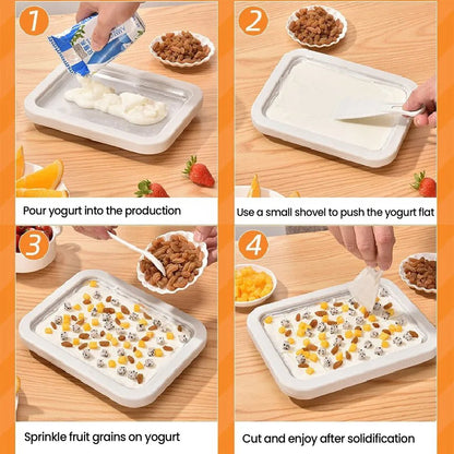 Handmade Ice Cream Maker for Homemade Frozen Desserts