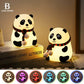 Cute Silicone Big Panda Lamp – Soft Night Light